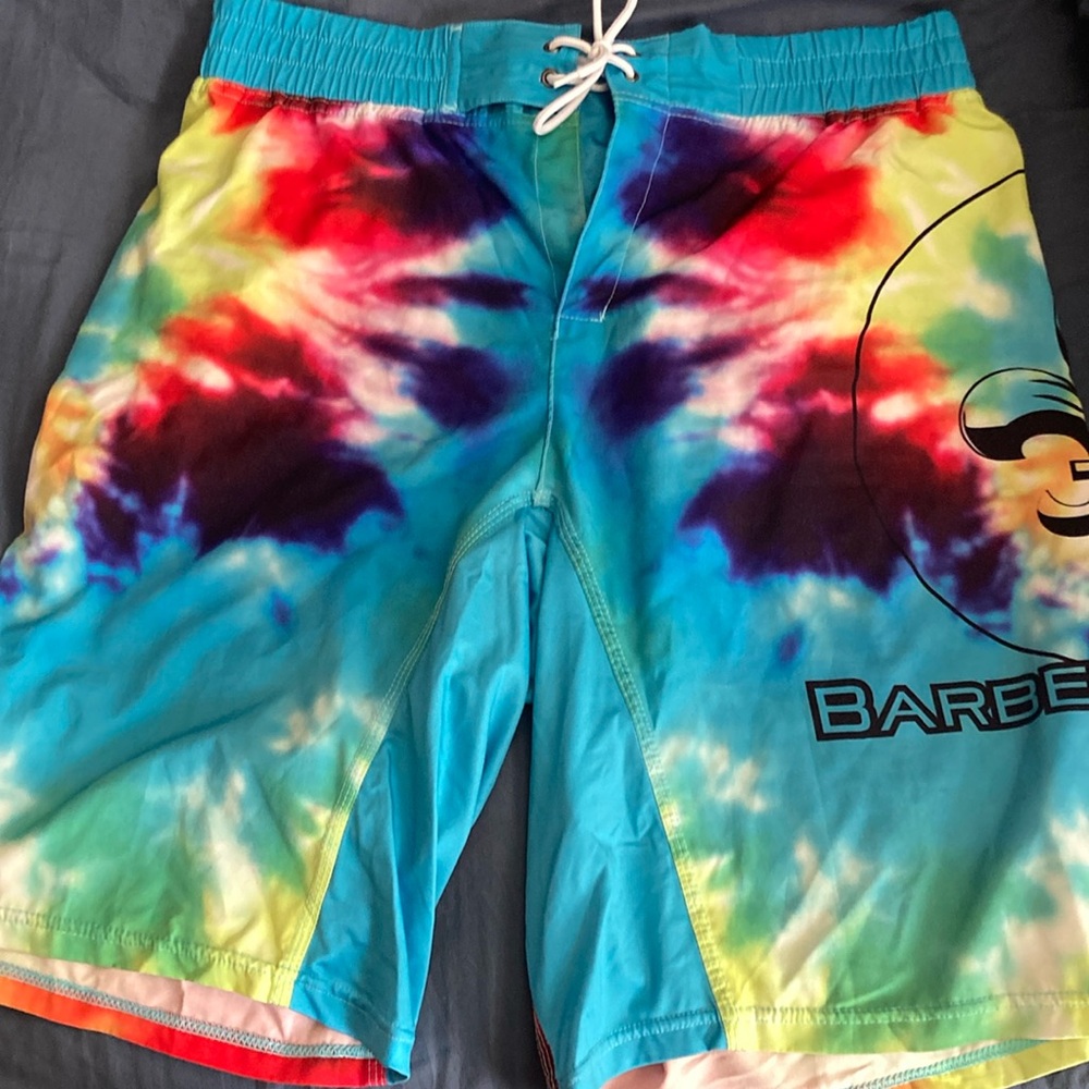Colorful Tie-Dye Shorts